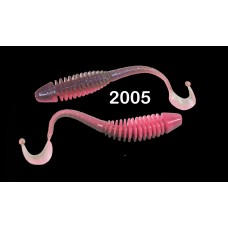 Силиконовая приманка "Volzhanka Tailed Worm 130" цвет 2005 (в упак. 6шт)