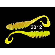 Силиконовая приманка "Volzhanka Tailed Worm 130" цвет 2012 (в упак. 6шт)