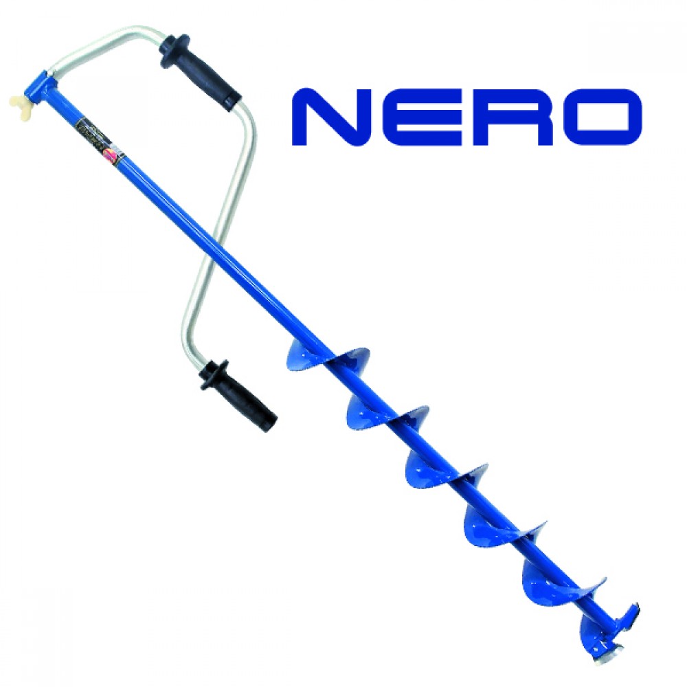 Ледобур Неро (NERO) телескопический -150-Т L(шнека)-0,62м, L(трансп)-0,93м, L(бурения)-1,5м, m-3,25кг